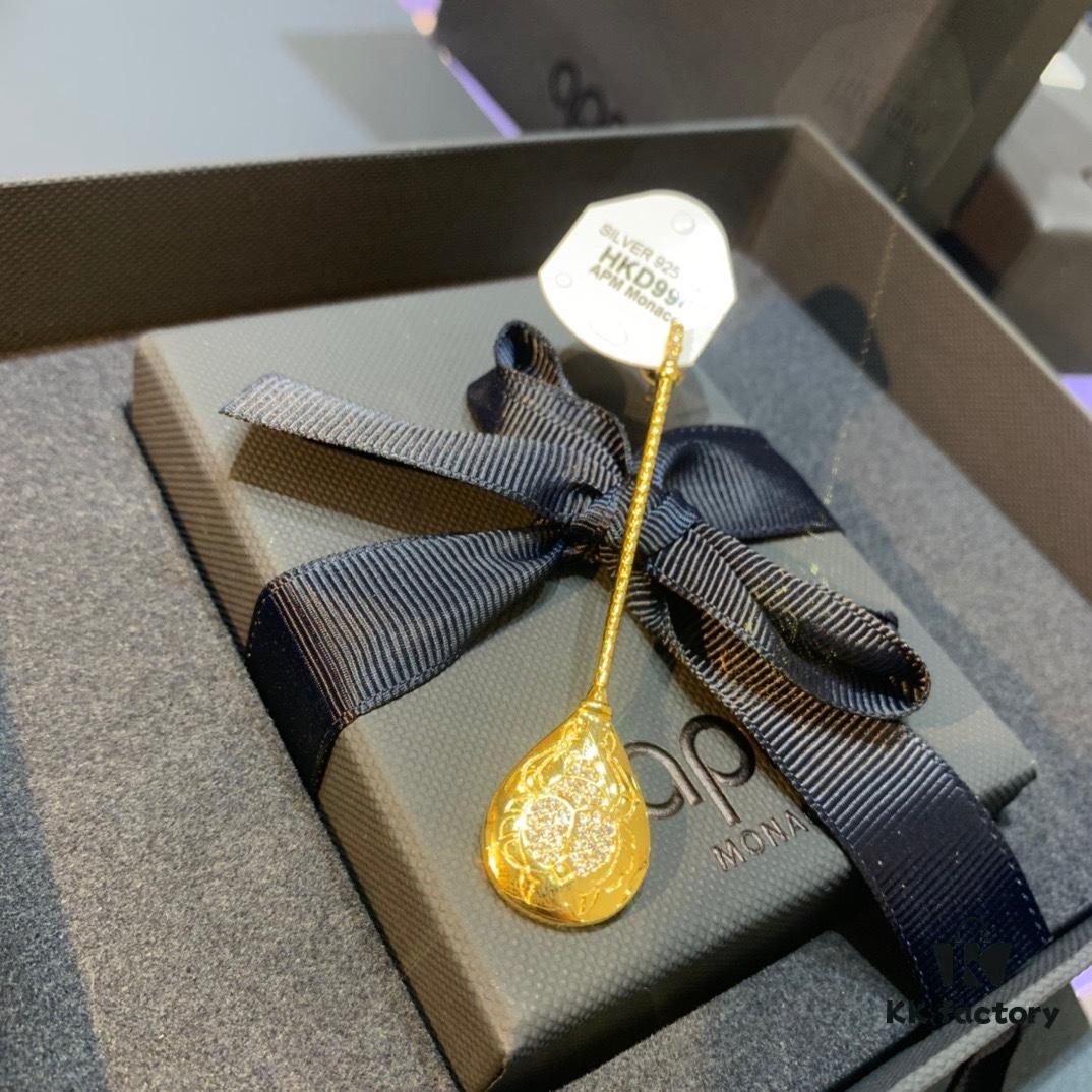 A-Home Monaco Necklace with Crystal Buckle Pendant for Women, Simple and Stylish Sweater Chain, Ideal Gift for Girlfriend