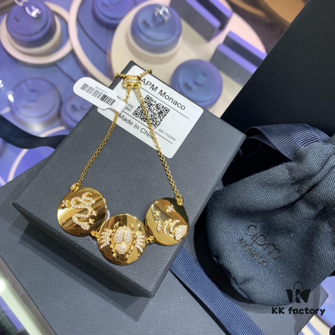 A Monaco New Arrival Shiny Round Pendant Bracelet - Ultra Fashionable