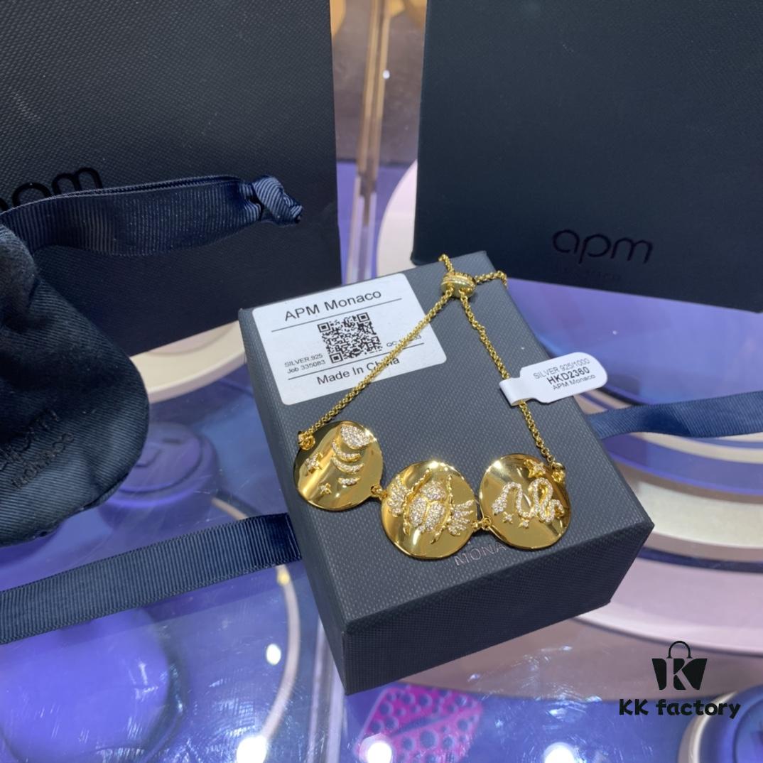 A Monaco New Arrival Shiny Round Pendant Bracelet - Ultra Fashionable