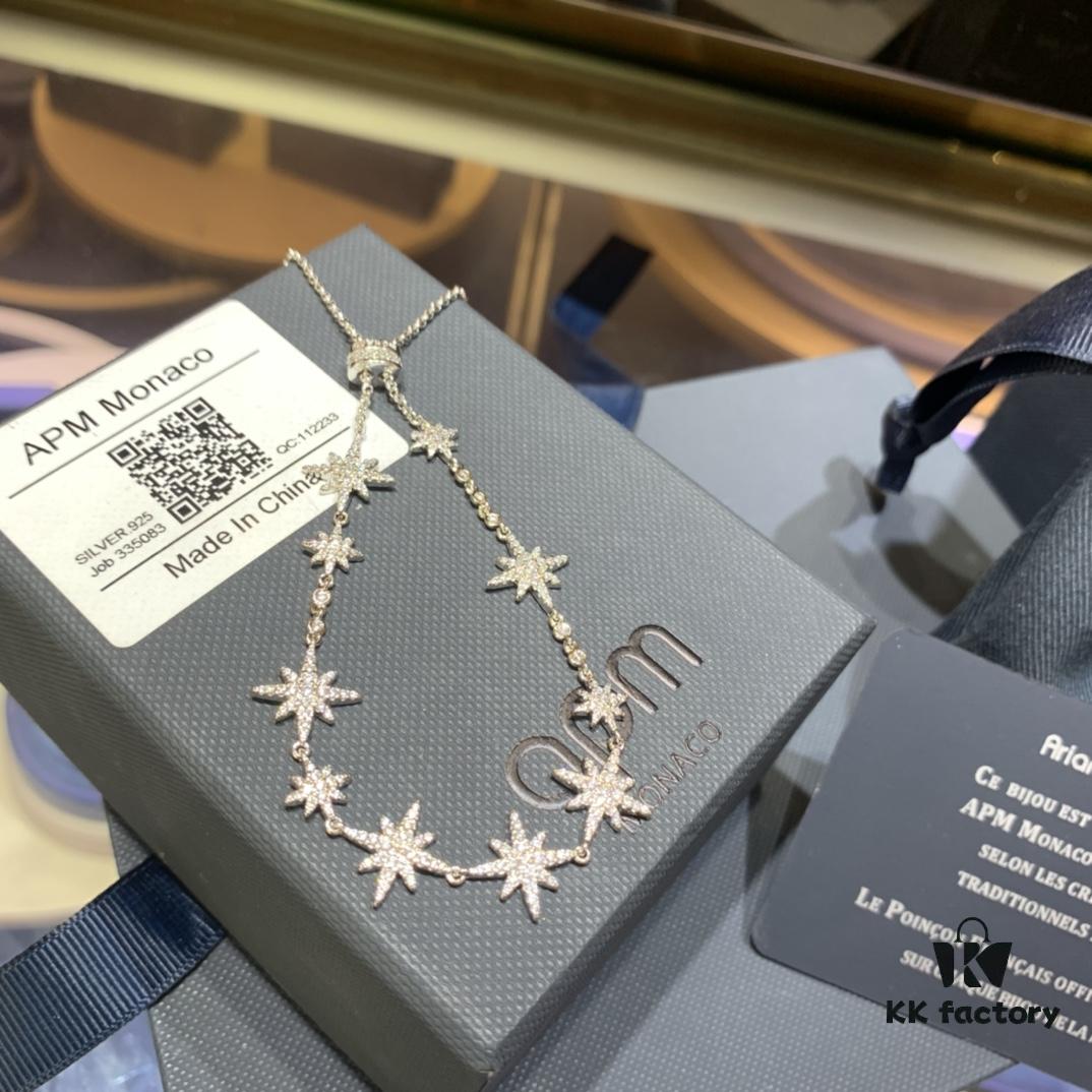 A-Monaco New Arrival Multi-Meteor Silver Bracelet, Instagrammable Niche Design, Luxury Women's Fashion Jewelry