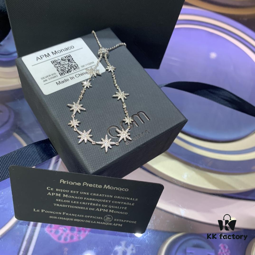 A-Monaco New Arrival Multi-Meteor Silver Bracelet, Instagrammable Niche Design, Luxury Women's Fashion Jewelry