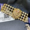 A Brand Monaco Lion Head Bold Bracelet, Retro Gold Bracelet, Elegant and High-End