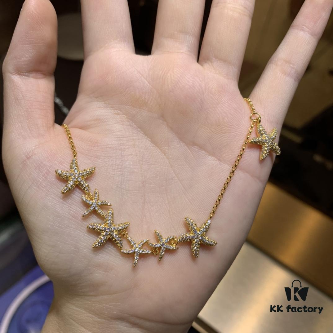 A Family Monaco Starfish Necklace, Stylish and Versatile