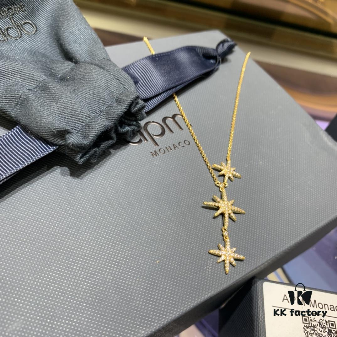 A Family Monaco Classic Gold Three-Meter Necklace, Stylish and Versatile