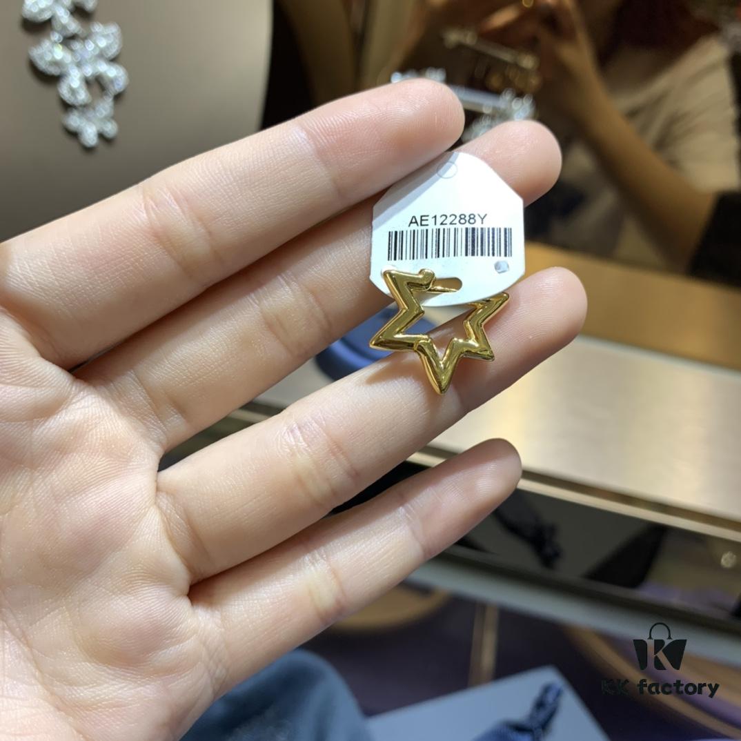 A Family Monaco Elegant Single Star Earring, Stylish and Versatile