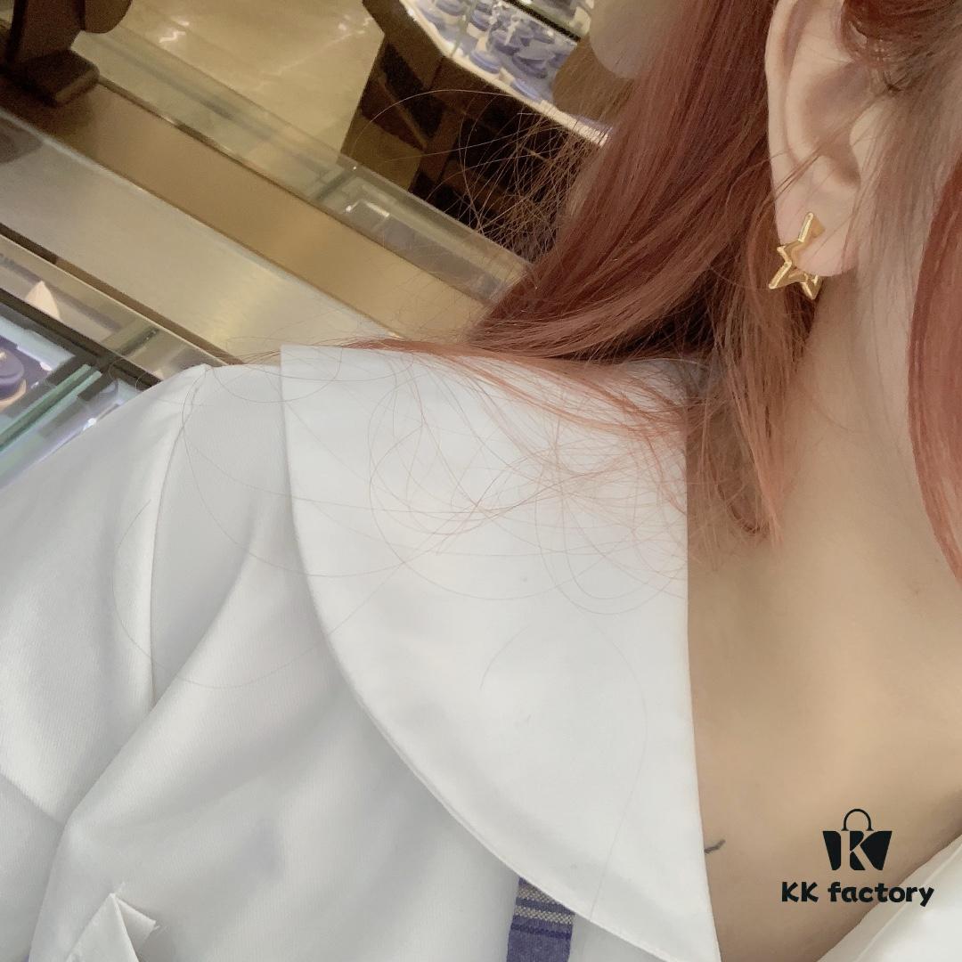 A Family Monaco Elegant Single Star Earring, Stylish and Versatile