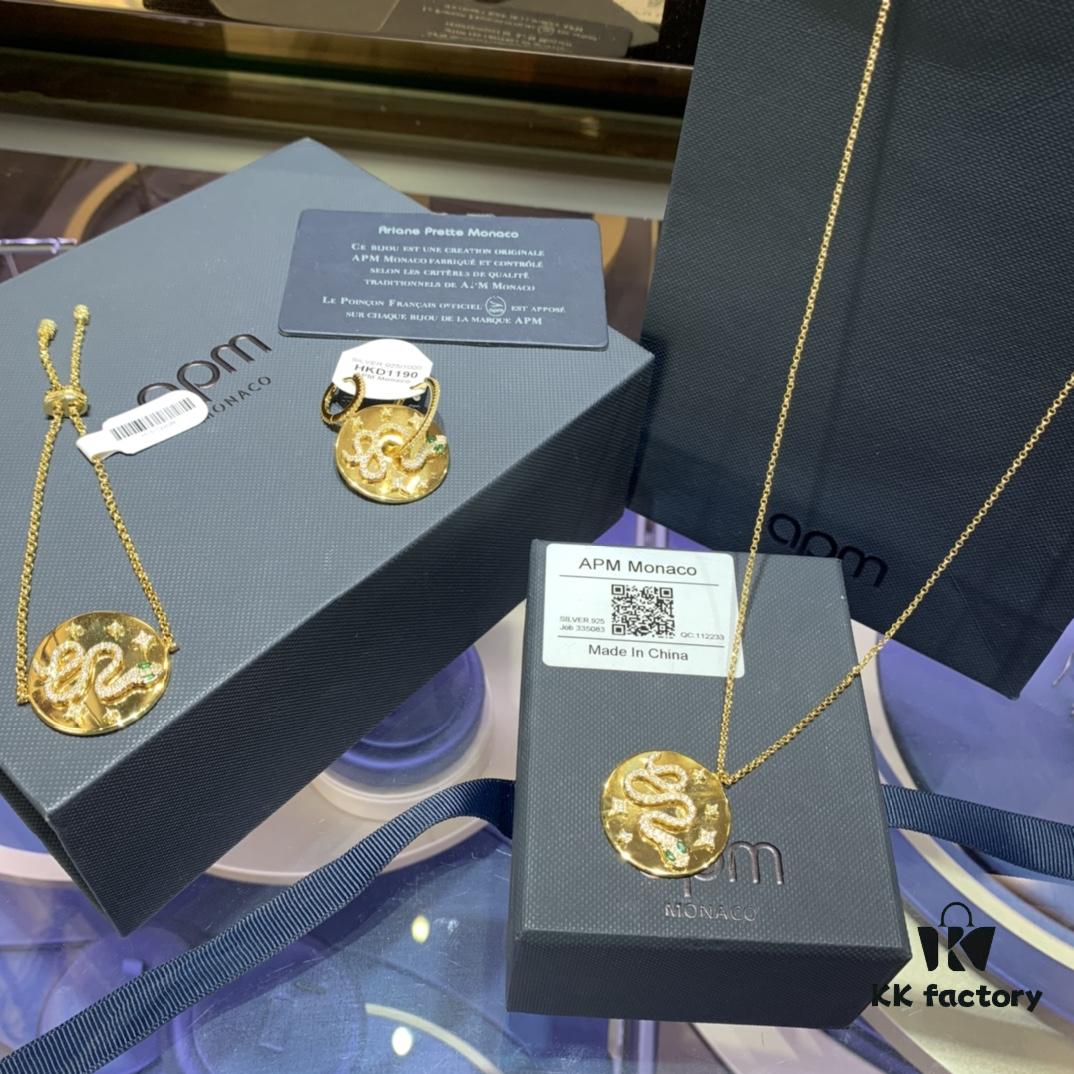 New Arrival 💕💕 A Monaco New Collection Guardian Spirit Snake Series Women's Unique Design Snake-Shaped Hand Jewelry