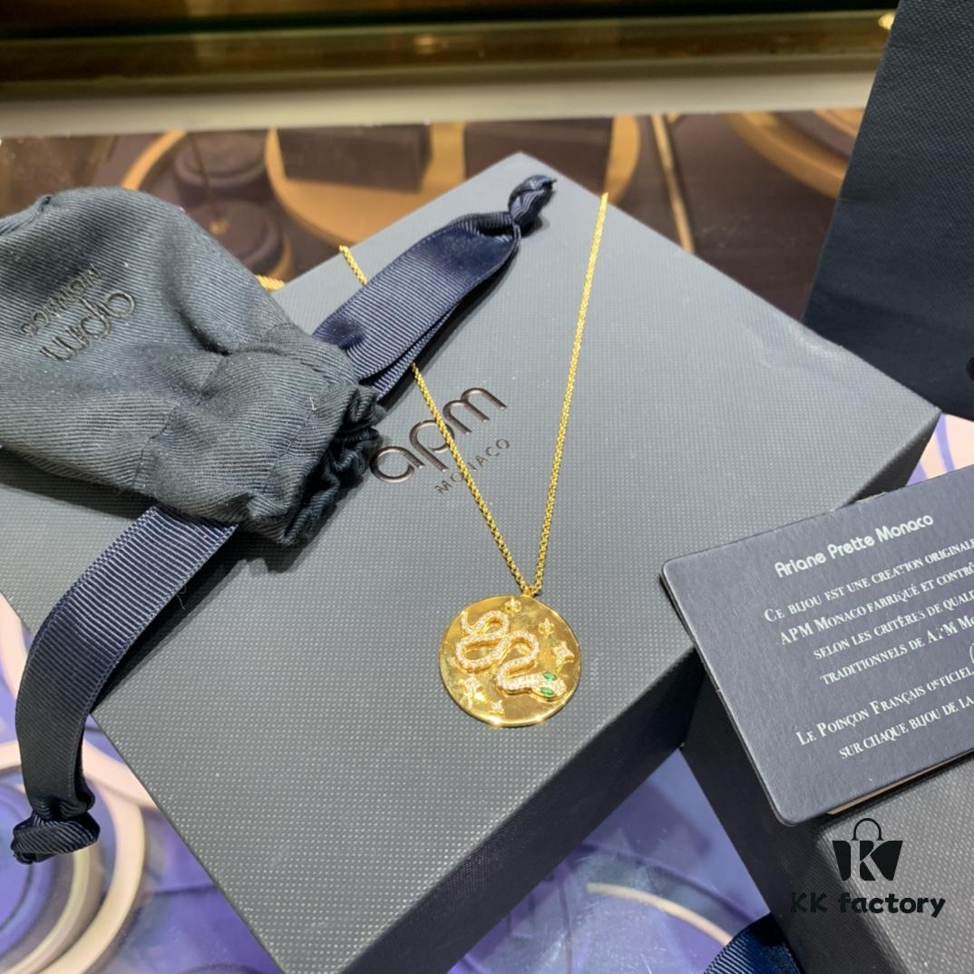 New Arrival 💕💕 A Monaco New Collection Guardian Spirit Snake Series Women's Unique Design Snake-Shaped Hand Jewelry