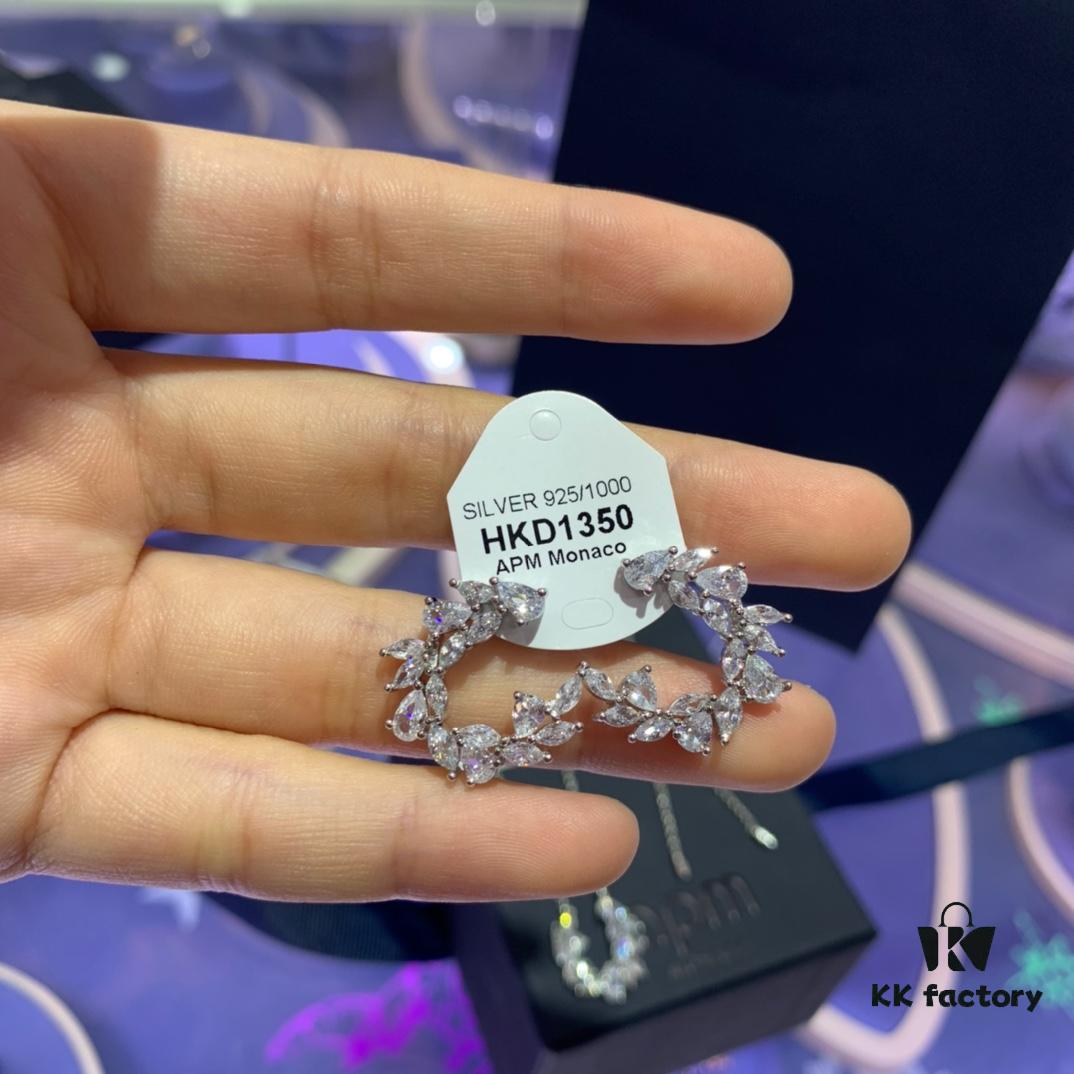 Monaco U-shaped Wheat Ear Necklace and Earrings Set