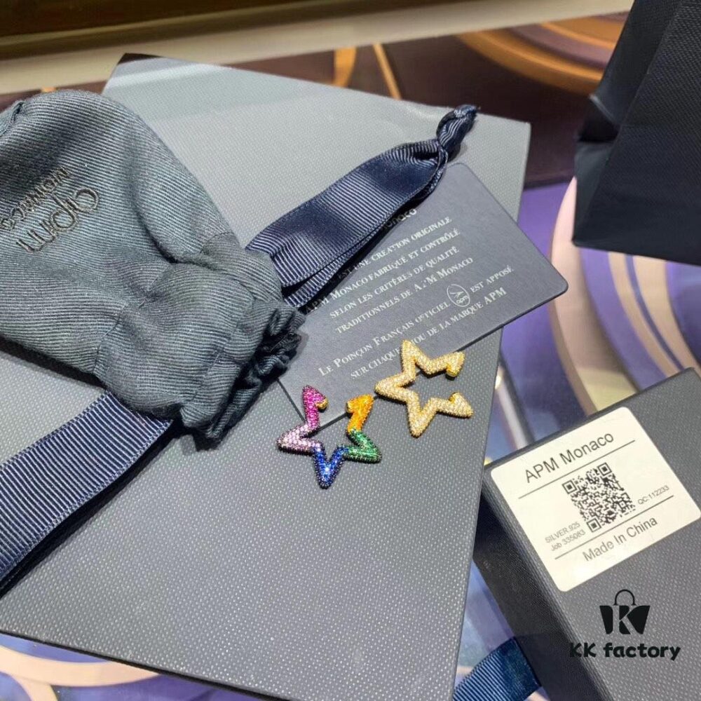 April New Arrival 💕💕 A Brand Monaco Single Star Cartilage Clip Earrings for Women, Romantic Celestial No-Piercing Ear Cuff Jewelry Gift for Girlfriend