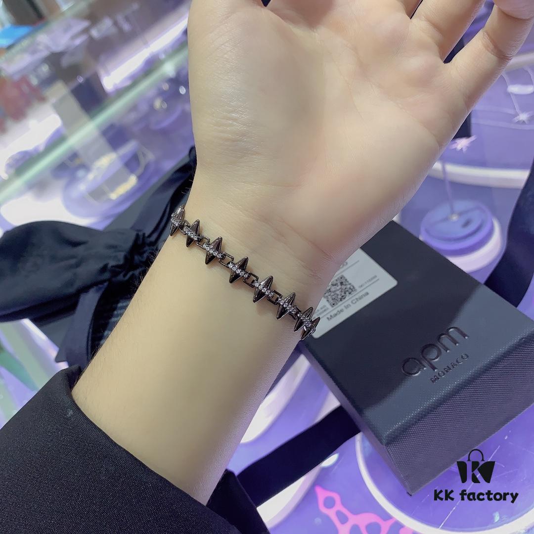 New Arrival 💕💕 A Monaco Rock-style Rivet Bracelet for Women, Minimalist Jewelry Couple's Gift for Girlfriend