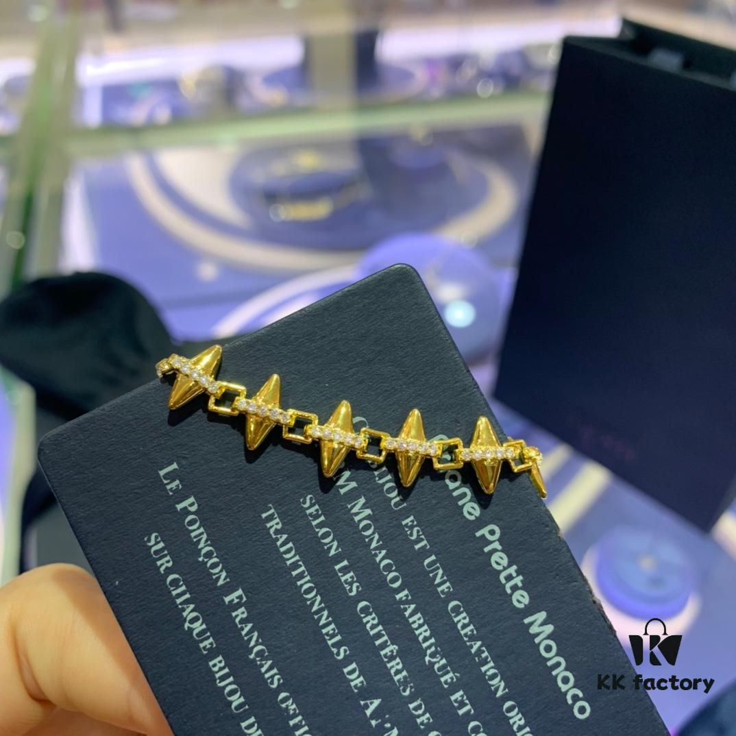 New Arrival 💕💕 A Monaco Rock-style Rivet Bracelet for Women, Minimalist Jewelry Couple's Gift for Girlfriend