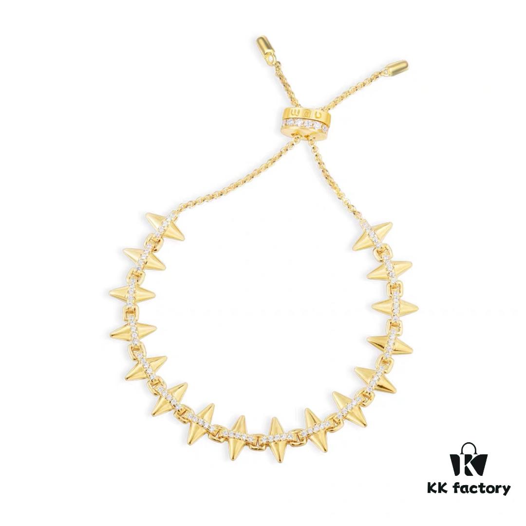 New Arrival 💕💕 A Monaco Rock-style Rivet Bracelet for Women, Minimalist Jewelry Couple's Gift for Girlfriend