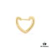 A Brand Monaco Heart-shaped Small Earrings for Women, Cute Heart Stud Earrings Jewelry Gift for Girlfriend 2020 New Trendy Style