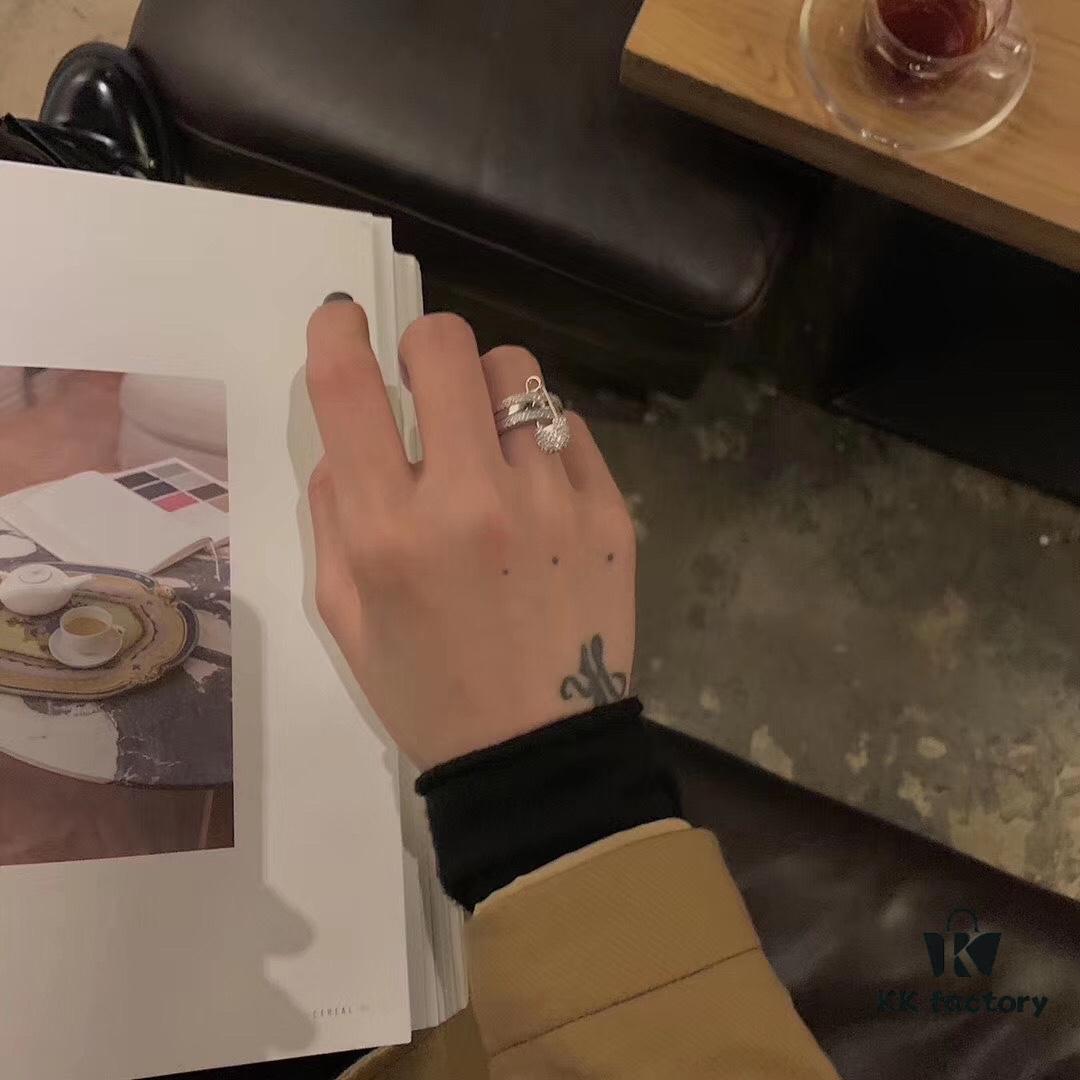 APM Popular Style Pin Ring - Finger Jewelry