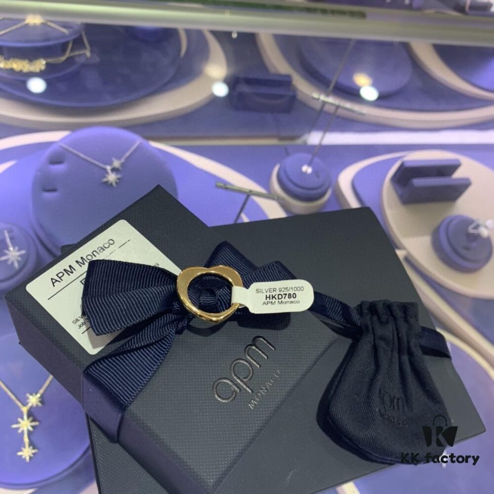 A Family Monaco Sweet Heart-Shaped Ring for Women, 2020 New Trendy Couple's Index Finger Ring, Gift for Girlfriend