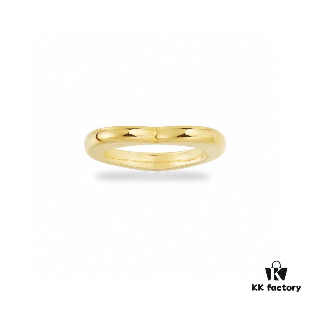 A Family Monaco Sweet Heart-Shaped Ring for Women, 2020 New Trendy Couple's Index Finger Ring, Gift for Girlfriend