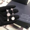 APM Monaco White Mother-of-Pearl Necklace and Dangle Earrings Set – Original Release, New Arrival 💗