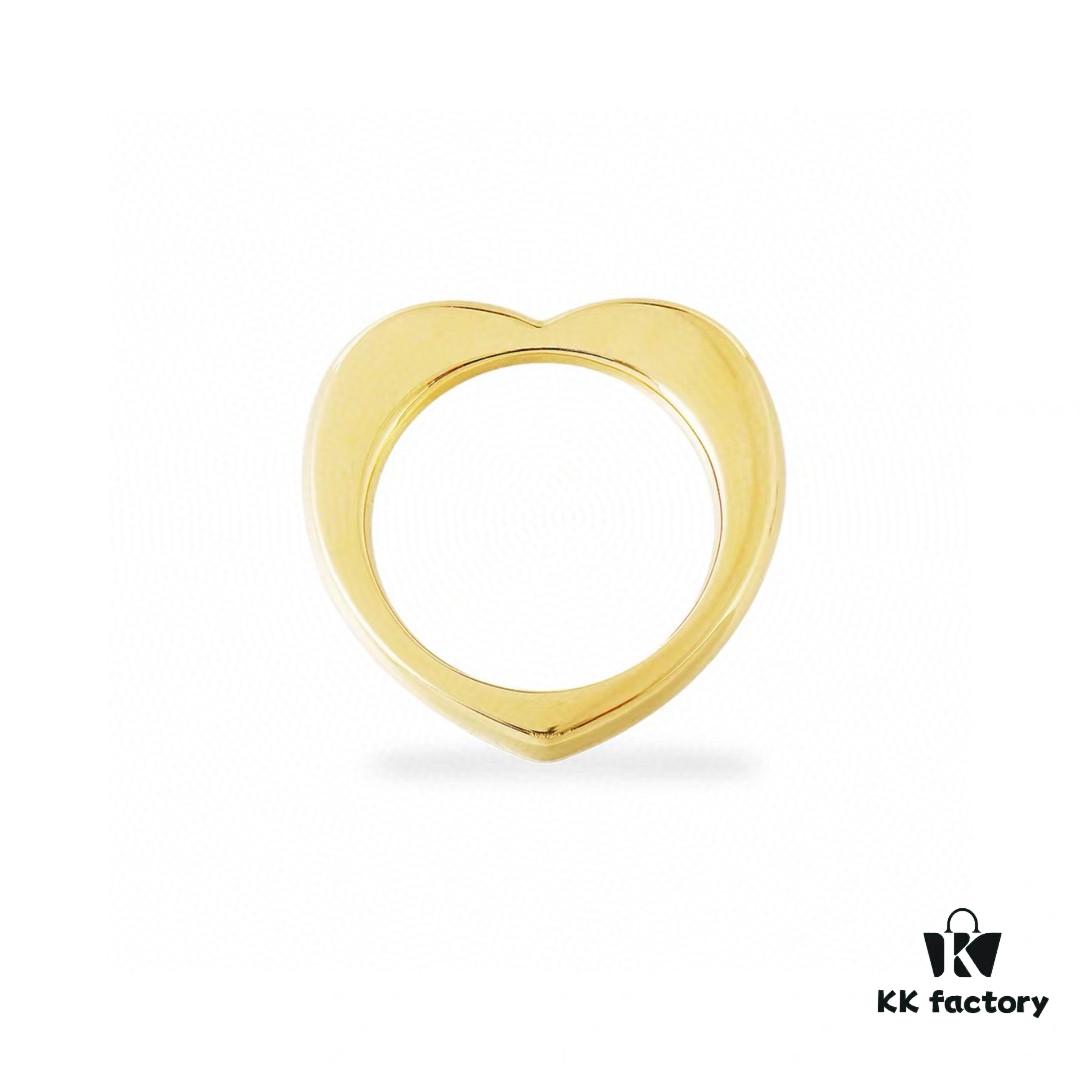 A Family Monaco Sweet Heart-Shaped Ring for Women, 2020 New Trendy Couple's Index Finger Ring, Gift for Girlfriend