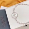 APM Monaco Star Mother-of-Pearl Bracelet for Women, Luxury Adjustable Silver Jewelry with Elegant Design, Gift Idea