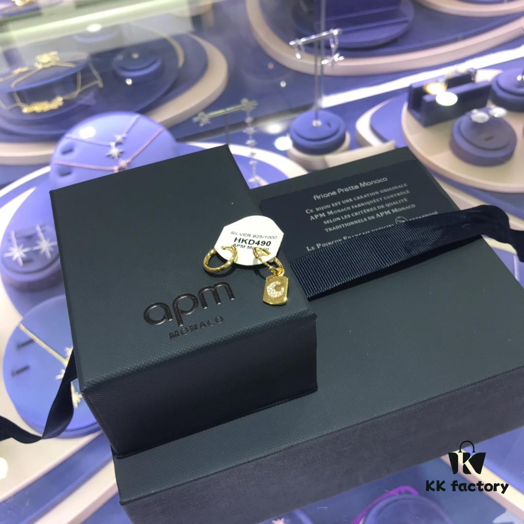 October New Arrival 🌟 A's Monaco Asymmetric Moon Earrings, Classic Elegant Minimalist Unisex Couple Hoop Earrings Jewelry Gift