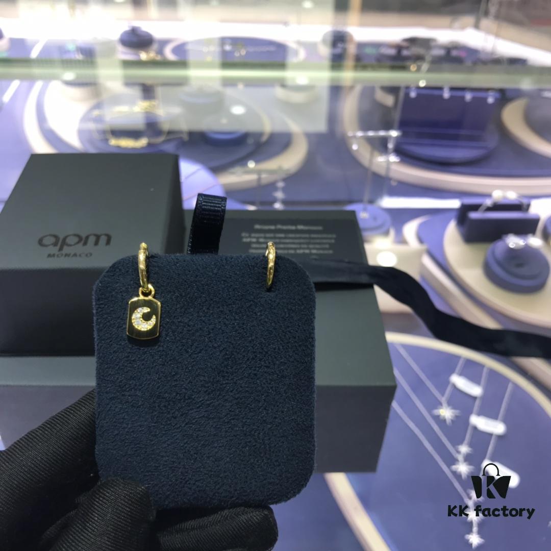 October New Arrival 🌟 A's Monaco Asymmetric Moon Earrings, Classic Elegant Minimalist Unisex Couple Hoop Earrings Jewelry Gift