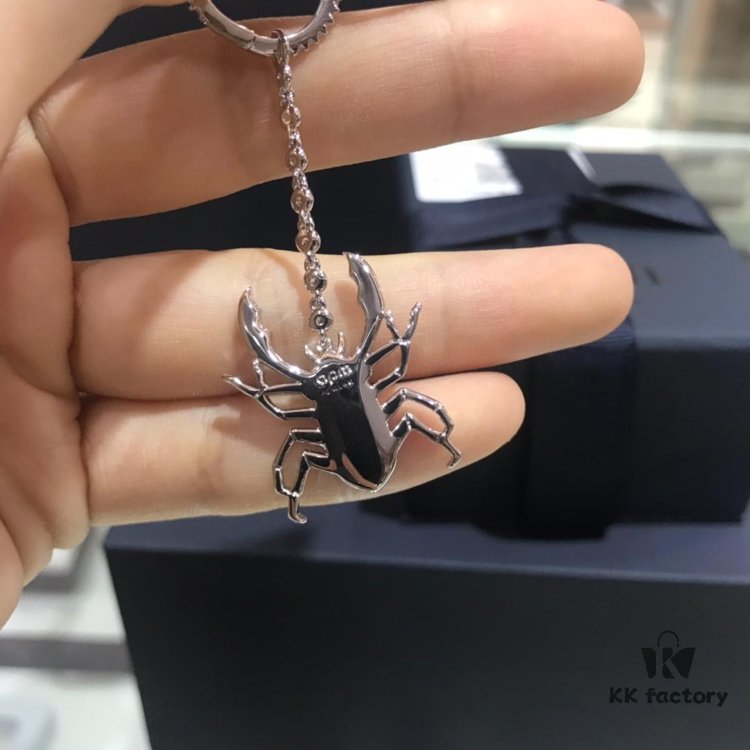 A Family Monaco Asymmetric Scarab Earrings, Unique Earrings Gift