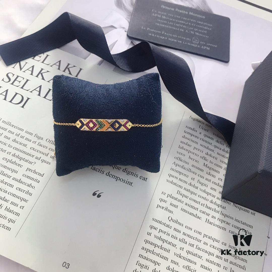 A's Monaco Colorful Tribal Necklace and Bracelet Set - New Arrival for Valentine's Day