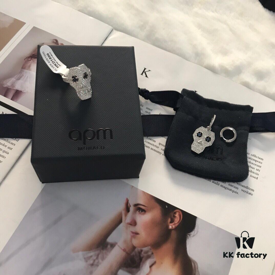 APM Skeleton Ring and Earrings Set Original Collection Valentine's Day Recommended