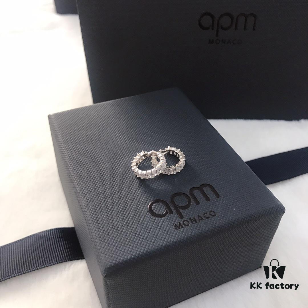 A Brand Monaco Cylindrical Round Necklace and Earrings Set - Newly Released 💗