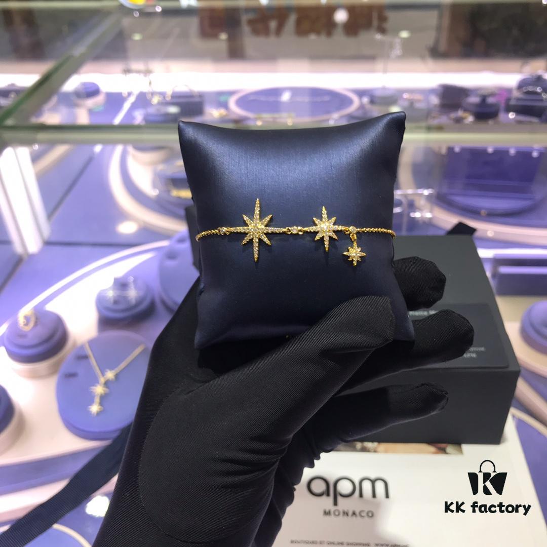 A Family Monaco Hexagram Bracelet, Retro and Versatile