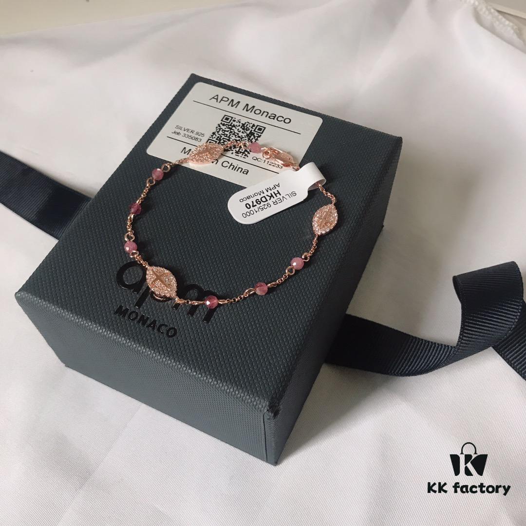 APM Monaco Bracelet for Women, Cute Beaded Bracelet with Minimalist Design, Ideal Girlfriend Gift