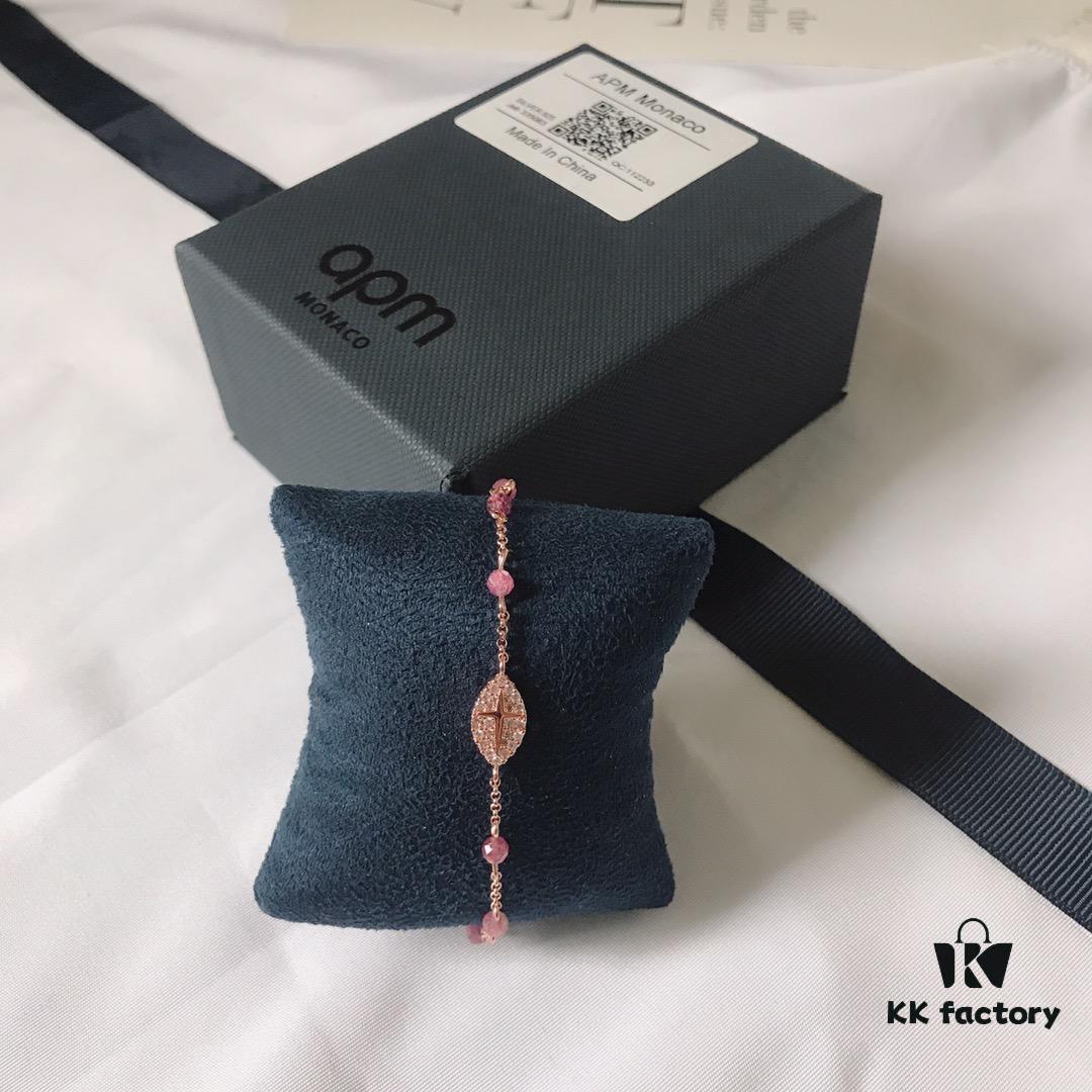 APM Monaco Bracelet for Women, Cute Beaded Bracelet with Minimalist Design, Ideal Girlfriend Gift