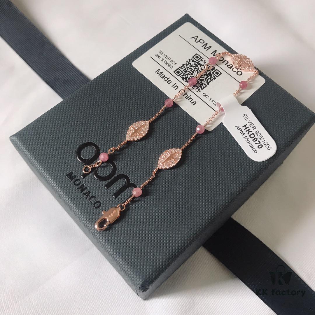 APM Monaco Bracelet for Women, Cute Beaded Bracelet with Minimalist Design, Ideal Girlfriend Gift