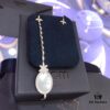 December New Arrival A's Monaco Asymmetric Pearl White Shell Earrings
