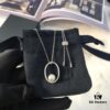 APM December New Arrival APM Monaco Minimalist Elegant Pearl Necklace for Women, Stylish and Sophisticated Sweater Pendant with Modern Design