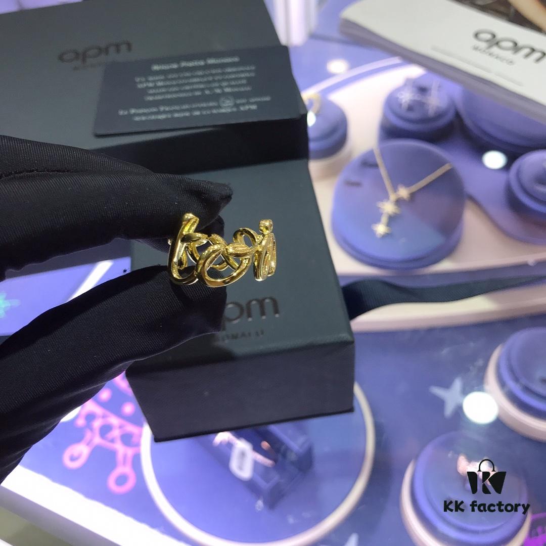 A Monaco Letter Bracelet and Ring