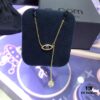 APM Monaco Gold-Tone Lucky Evil Eye Necklace and Bracelet Set
