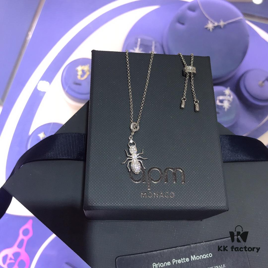 APM Monaco Spider Necklace and Bracelet Original Set