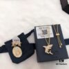 APM Monaco European and American New Arrival for Autumn and Winter - Stylish Ins Influencer and Celebrity Shark Pendant Sweater Chain Set