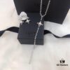 APM Monaco Pearl Necklace and Earrings Original Set