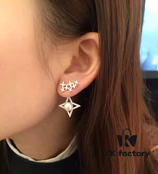 APM Monaco Pearl Necklace and Earrings Original Set