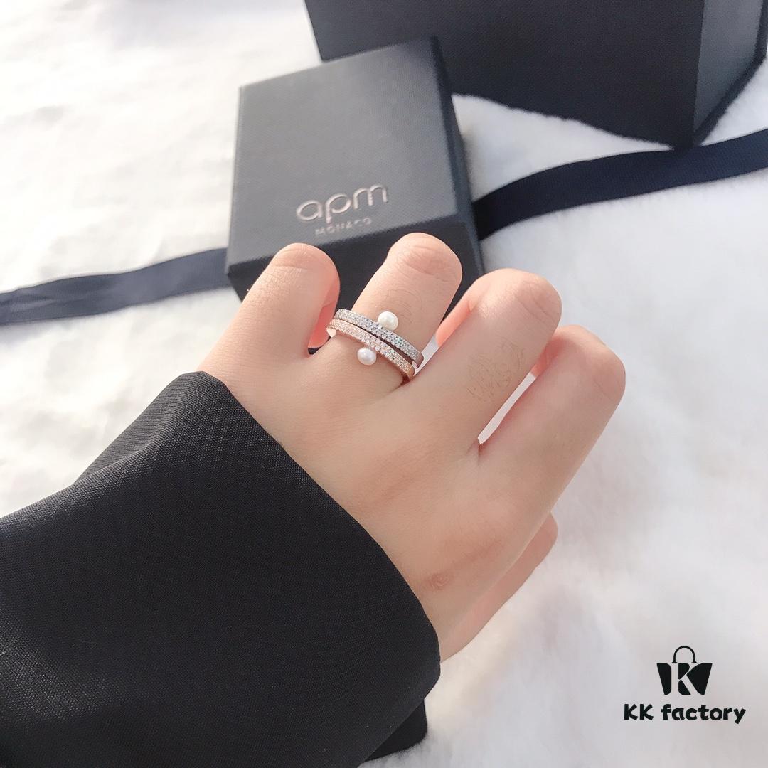 APM Monaco Pearl Ring - Stylish and Versatile New Arrival for December