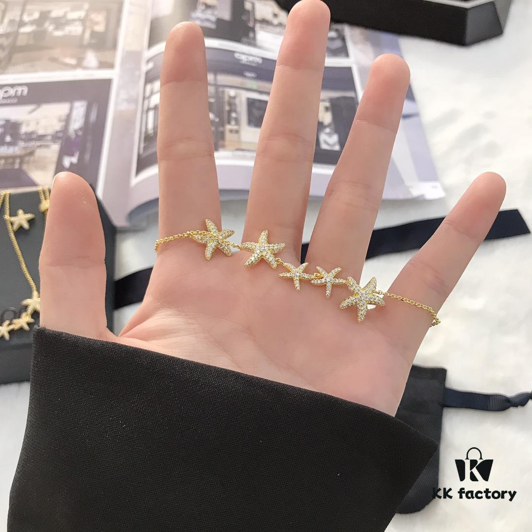 APM Monaco Starfish Pendant Necklace and Bracelet Set - Original Edition New Release 💗