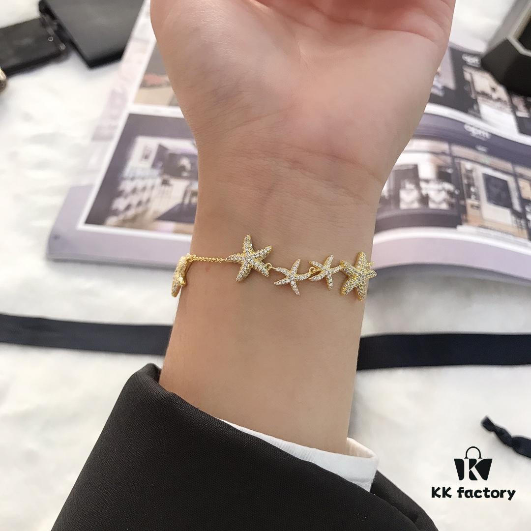APM Monaco Starfish Pendant Necklace and Bracelet Set - Original Edition New Release 💗