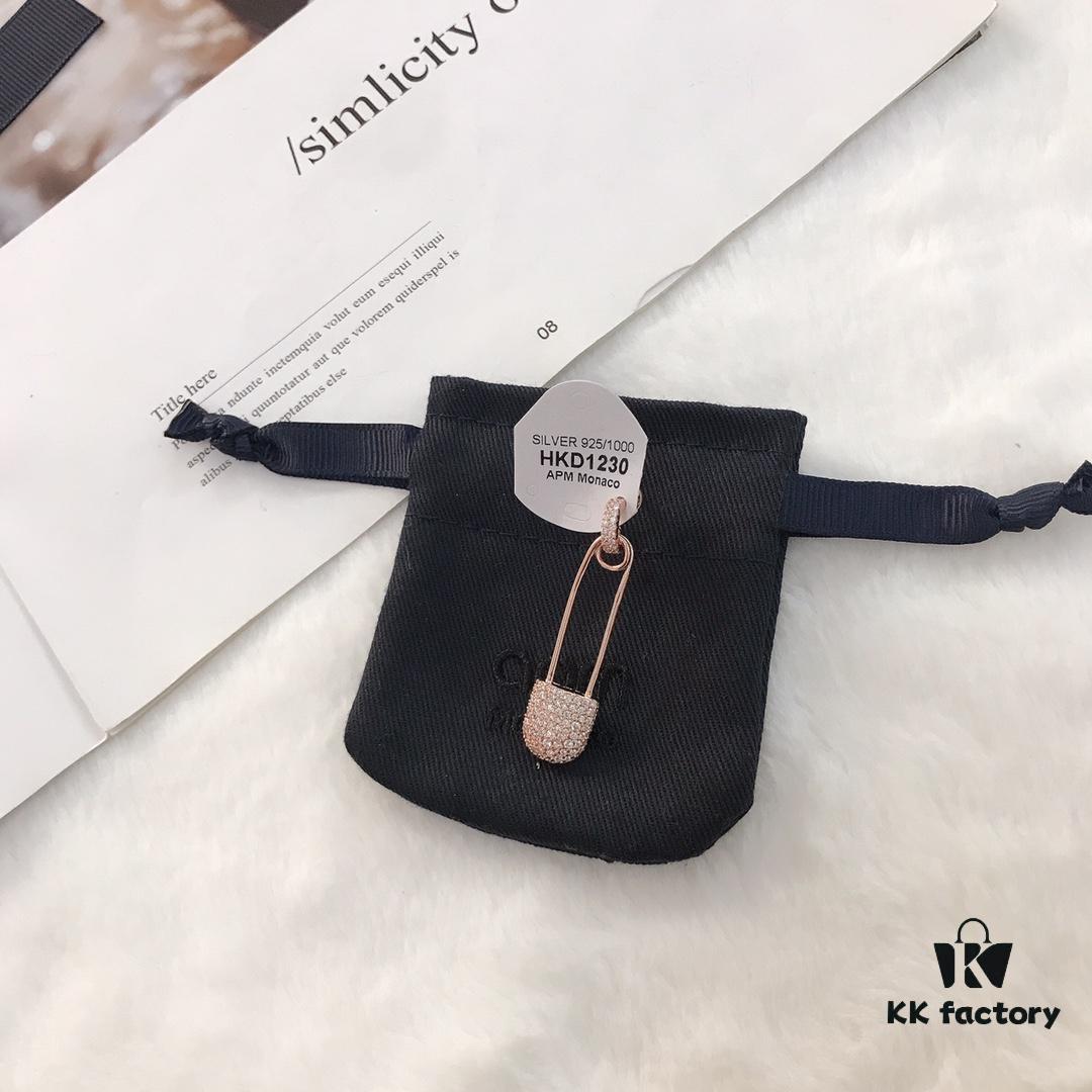 Original Launch 💗 APM Monaco Paperclip Necklace and Earrings