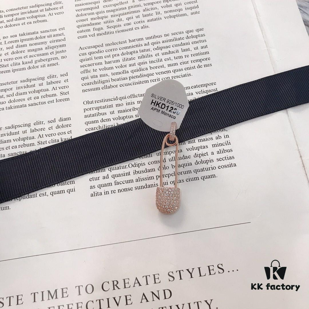 Original Launch 💗 APM Monaco Paperclip Necklace and Earrings