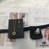 APM Monaco Hoop Necklace and Earrings Set