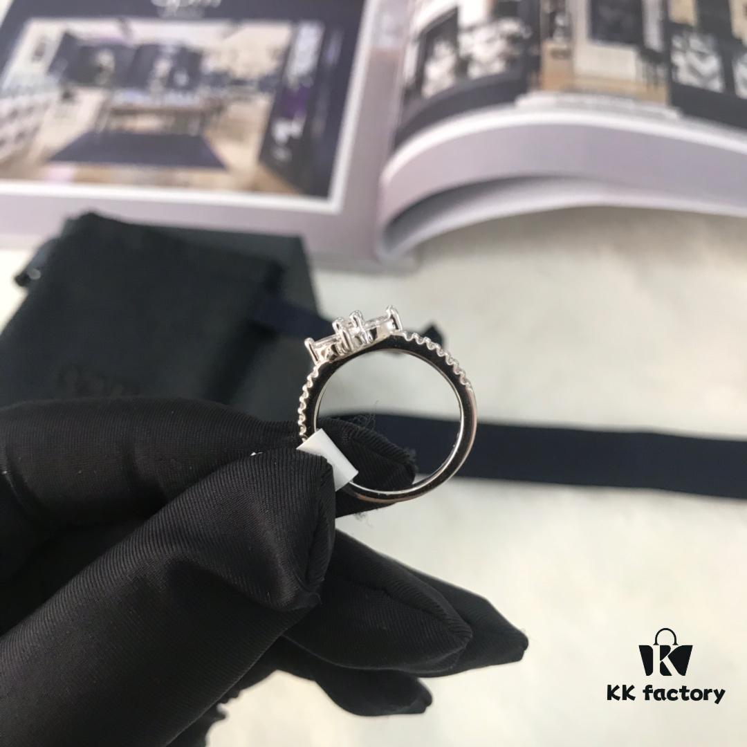 APM Monaco Marquise Crystal Stud Earrings and Ring Set