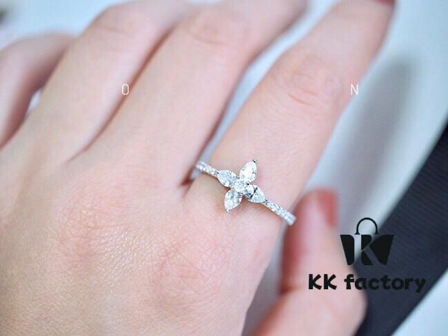 APM Monaco Marquise Crystal Stud Earrings and Ring Set